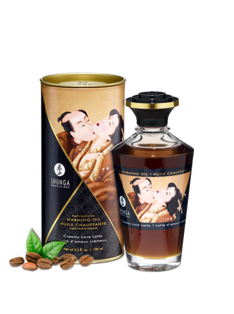 Huile chauffante aphrodisiaque - Latte d&