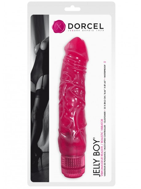 Vibromasseur Jelly Boy - Rose DORCEL