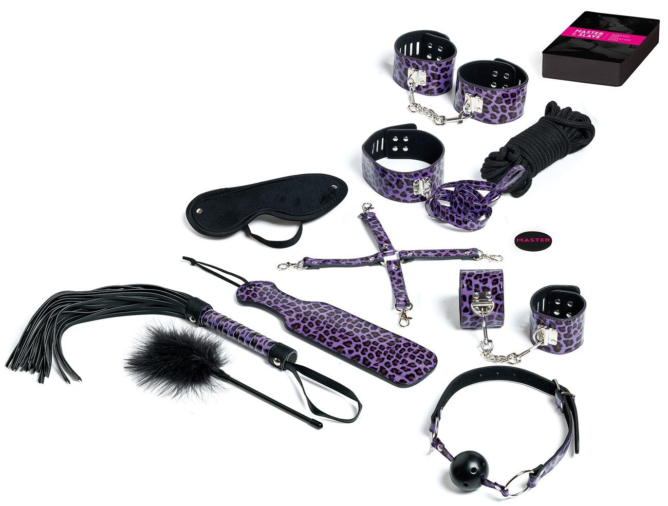 Jeu Master and Slave Premium Kit - Pourpre