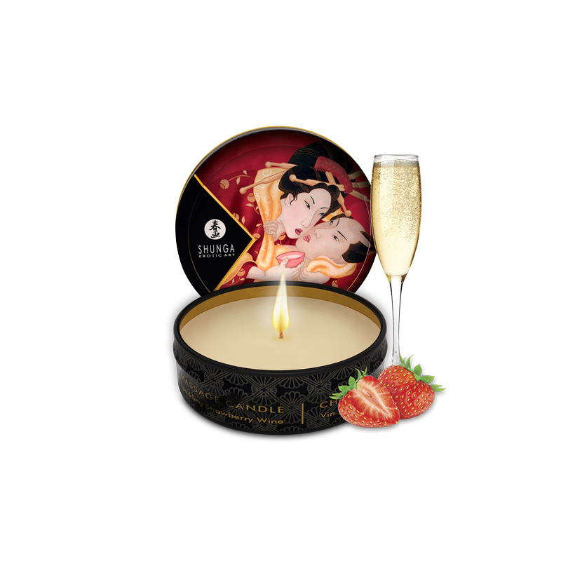 Kit Secret de Geisha - ORGANICA - Vin pétillant à la fraise