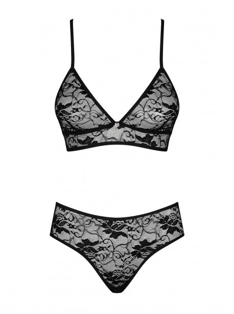 Kokietta Ensemble 2 pcs - Noir OBSESSIVE