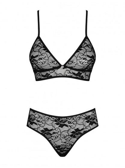 Kokietta Ensemble 2 pcs - Noir OBSESSIVE