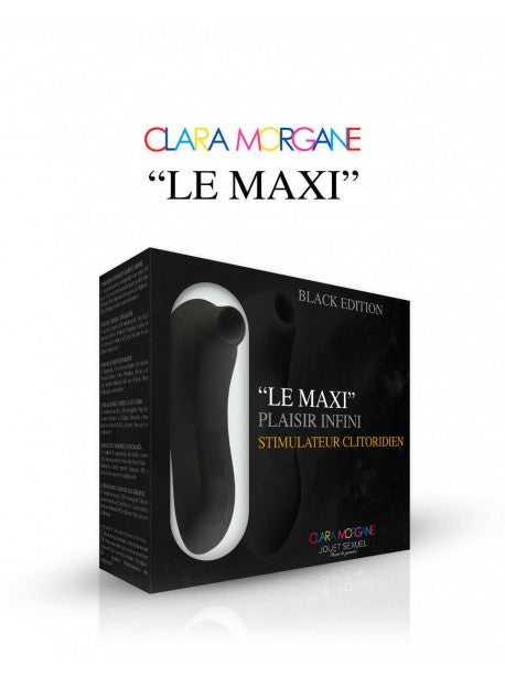 Le Maxi stimulateur clitoridien - Noir CLARA MORGANE