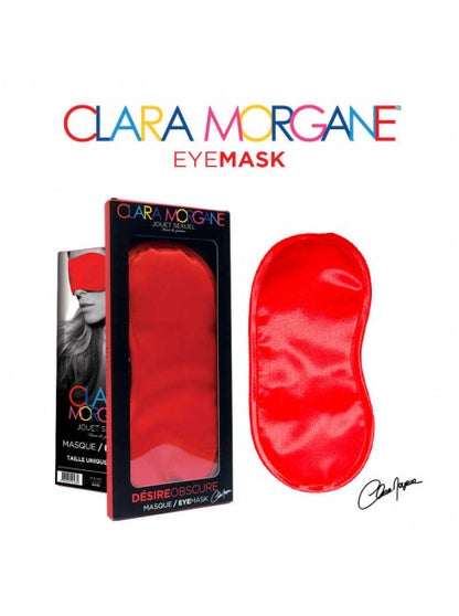 Masque Clara Morgane - Noir, Rouge ou Rose Satin CLARA MORGANE