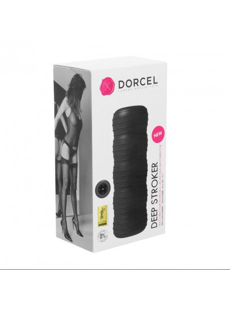 Masturbateur Dorcel Deep Stroker 15 cm - Noir