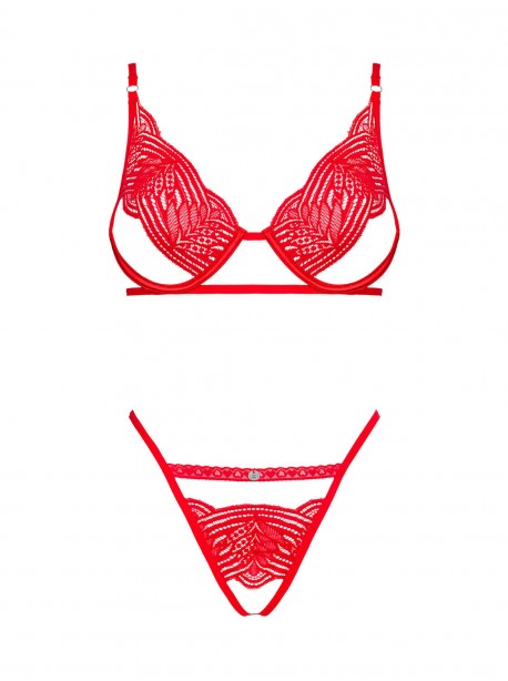 Mellania Ensemble 2 pcs - Rouge OBSESSIVE