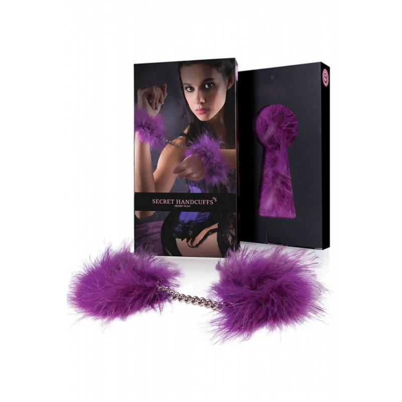 Menottes Marabou - Violet