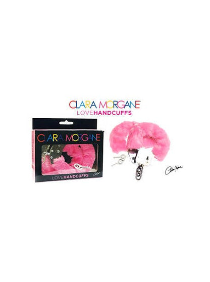 Menottes Clara Morgane -Fourrures  Rose, Rouge ou Noir