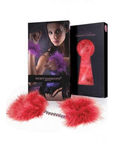 Menottes Marabou - Rouge