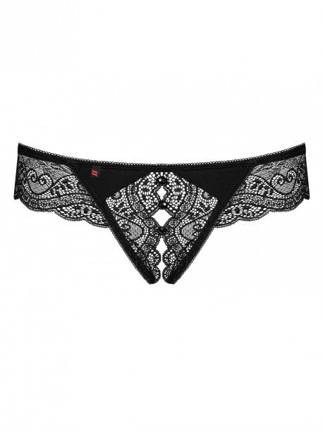 Miamor String ouvert - Noir OBSESSIVE