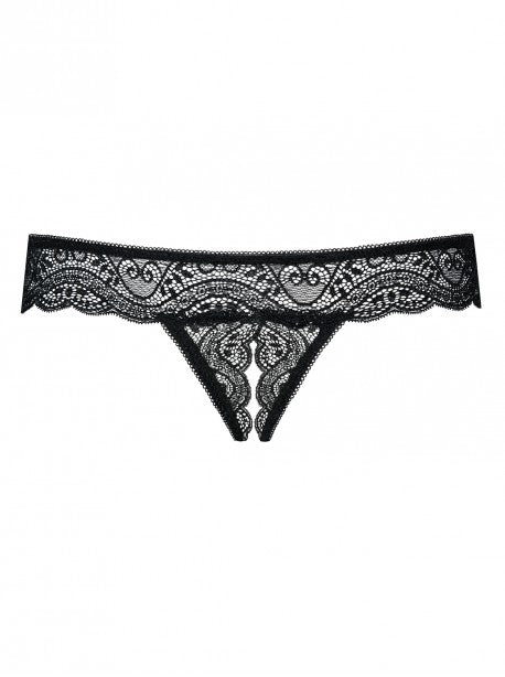 Miamor String ouvert - Noir OBSESSIVE