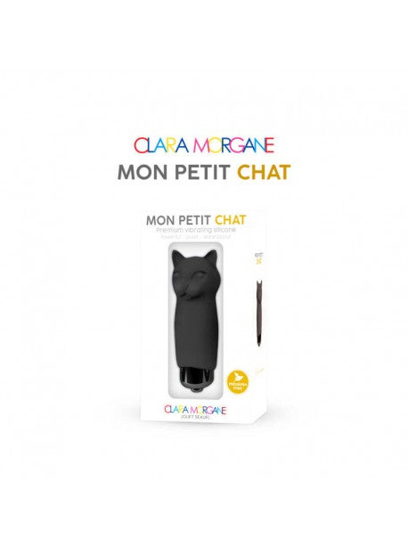 Mini vibromasseur Mon petit chat Clara Morgane - Noir CLARA MORGANE