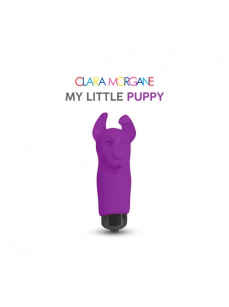 Mini vibromasseur My little Puppy Clara Morgane - Violet CLARA MORGANE