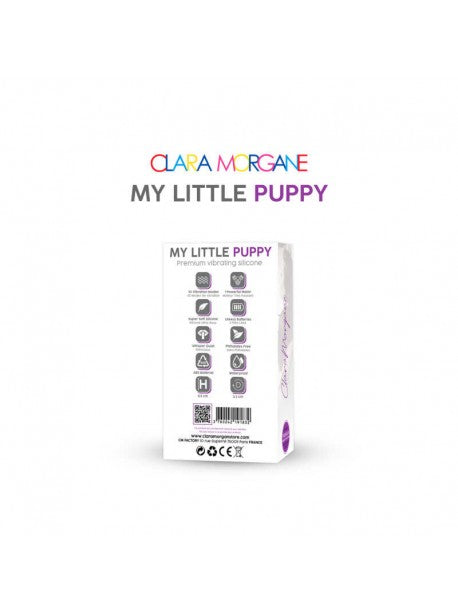 Mini vibromasseur My little Puppy Clara Morgane - Violet CLARA MORGANE