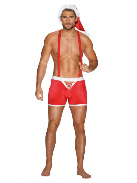 Mr Claus - Costume - Rouge OBSESSIVE