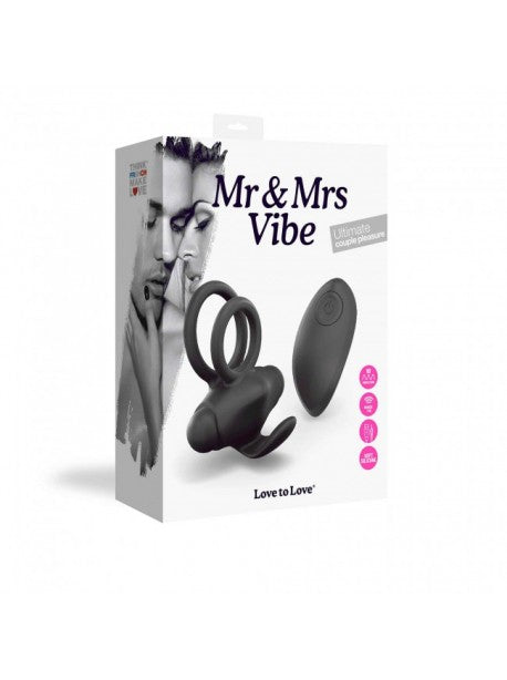 Cocking Vibrant Mr et Mrs Vibe - Noir