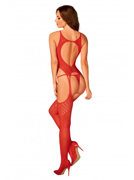 Bodystocking N122 Rouge OBSESSIVE