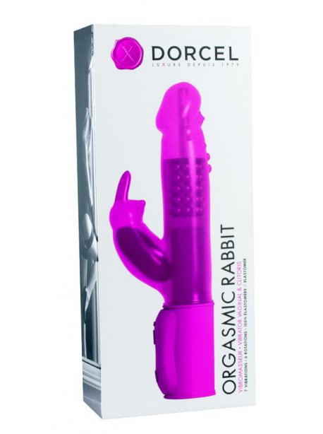 Vibromasseur Orgasmic Rabbit - Rose DORCEL