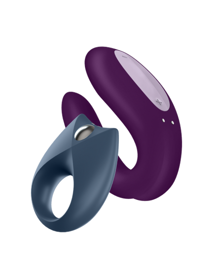 Partner box 2 - vibromasseur et cockring pour couples SATISFYER