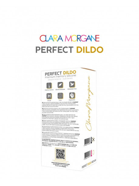 Perfect Dildo Medium - Noir ou Rose  CLARA MORGANE