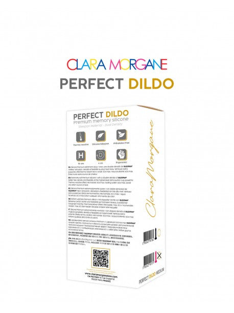 Perfect Dildo Medium - Noir ou Rose  CLARA MORGANE