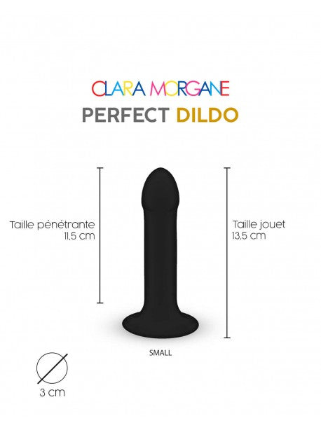 Perfect Dildo Small - Noir  ou Rose CLARA MORGANE