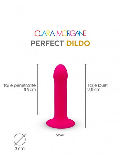 Perfect Dildo Small - Noir  ou Rose CLARA MORGANE