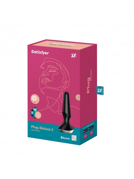 Plug anal vibrant connecté Satisfyer Plug-ilicious 1 - SATISFYER