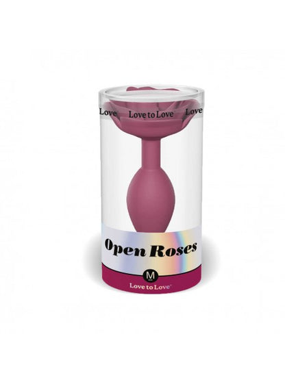 Plug Open Roses M - Plum Star LOVE TO LOVE