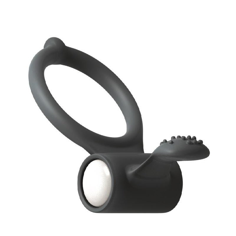 Cockring Vibrant Dorcel Power Clit - Noir