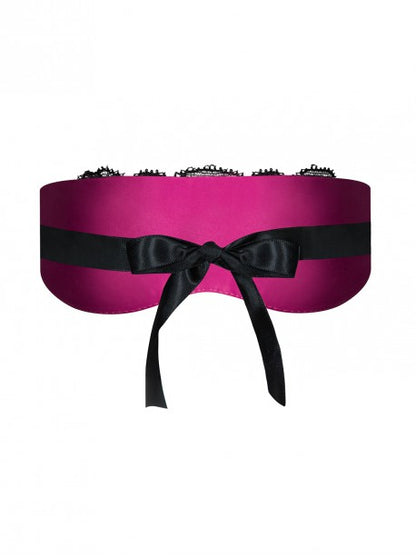 Masque Roseberry - Noir et Fuchsia OBSESSIVE