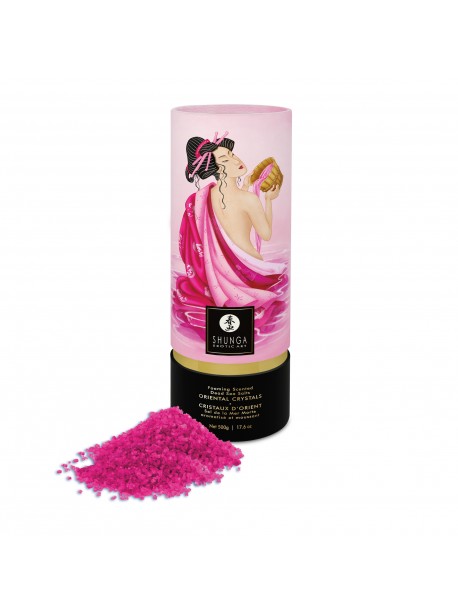 Sel de bain moussant - Cristaux d&