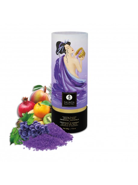 Sel de bain moussant - Cristaux d&