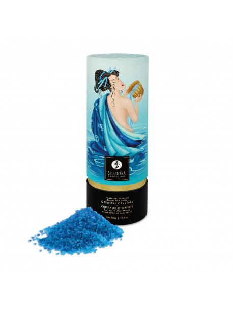 Sel de bain moussant - Cristaux d&