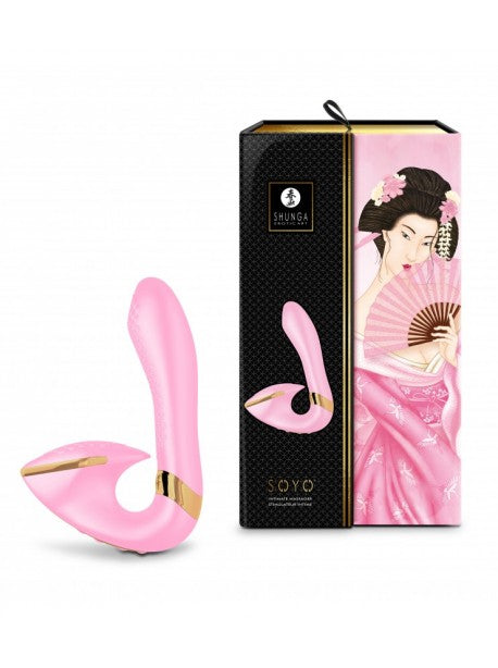 SOYO stimulateur intime - Rose, Lilas, Framboise ou Noir  SHUNGA STIMULATEURS