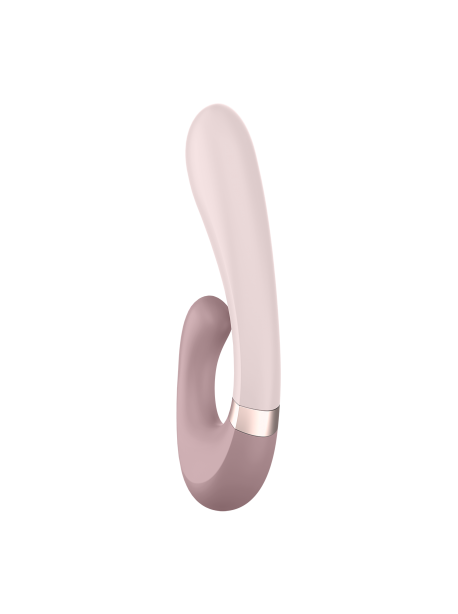 Stimulateur clitoridien et Vibromasseur point G Satisfyer Heat Wave Connect App - Mauve SATISFYER