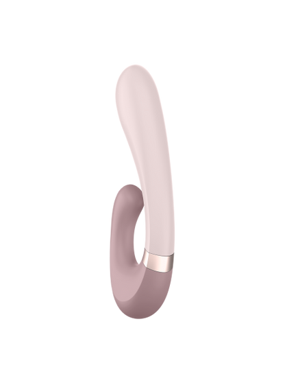 Stimulateur clitoridien et Vibromasseur point G Satisfyer Heat Wave Connect App - Mauve SATISFYER