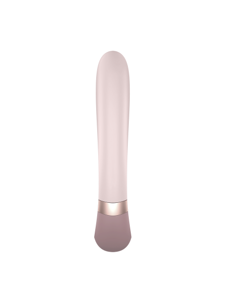 Stimulateur clitoridien et Vibromasseur point G Satisfyer Heat Wave Connect App - Mauve SATISFYER