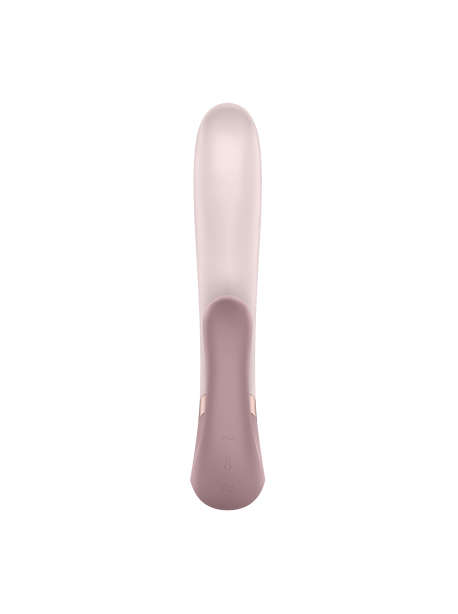 Stimulateur clitoridien et Vibromasseur point G Satisfyer Heat Wave Connect App - Mauve SATISFYER