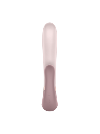 Stimulateur clitoridien et Vibromasseur point G Satisfyer Heat Wave Connect App - Mauve SATISFYER