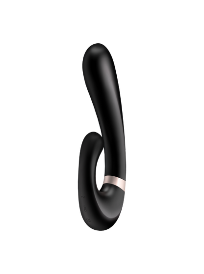 Stimulateur clitoridien et Vibromasseur point G Satisfyer Heat Wave Connect App - Noir SATISFYER