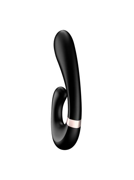 Stimulateur clitoridien et Vibromasseur point G Satisfyer Heat Wave Connect App - Noir SATISFYER