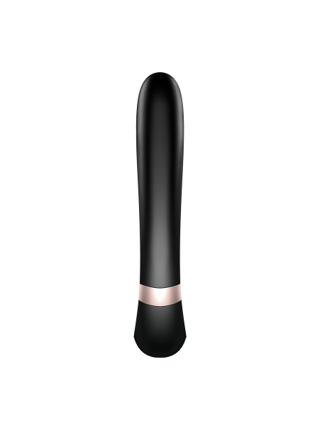 Stimulateur clitoridien et Vibromasseur point G Satisfyer Heat Wave Connect App - Noir SATISFYER