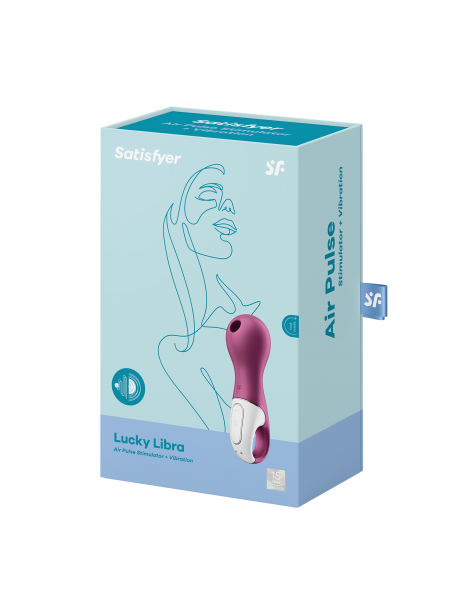 Stimulateur clitoridien Satisfyer Lucky Libra - Rose SATISFYER