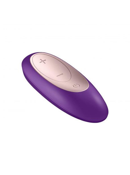 Stimulateur pour couple Satisfyer Double Plus Remote - Violet