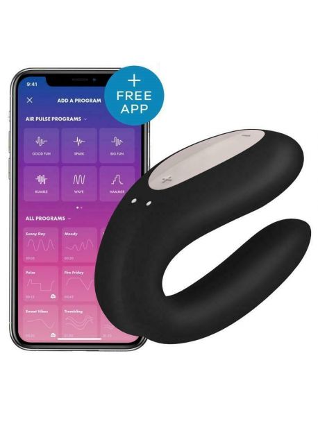 Stimulateur connecté pour couple Satisfyer Double Joy