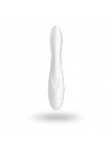 Stimulateur vibromasseur Satisfyer Pro G-Spot Rabbit - Blanc et Or rose