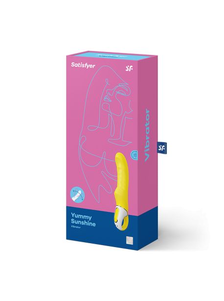 Vibromasseur Satisfyer Vibes Yummy Sunshine - Jaune