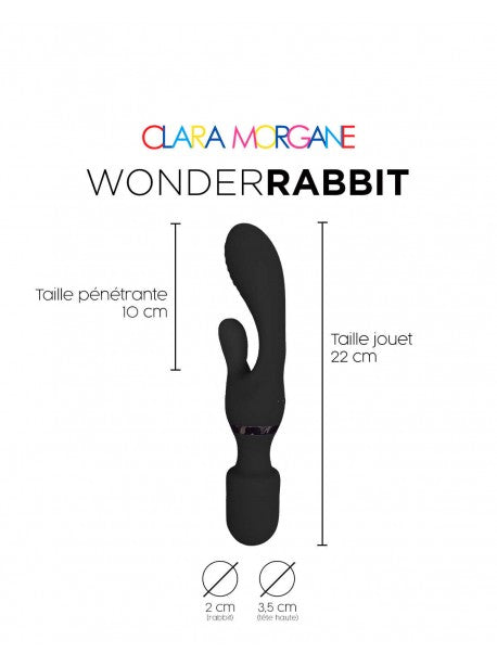 Wonder Rabbit - Rose, Noir ou Bleu CLARA MORGANE