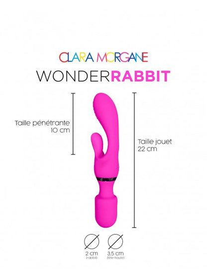 Wonder Rabbit - Rose, Noir ou Bleu CLARA MORGANE